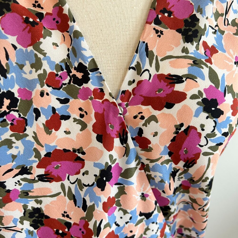 Veronica Beard Marla Ruched Mini Dress - Picture 4 of 13